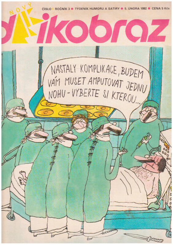 Dikobraz 6, 5. února 1992